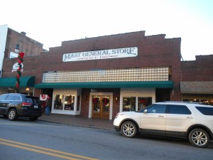 Mast General Store on North Main Street, Waynesville, NC.