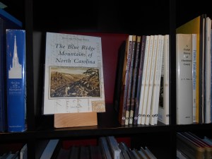 My book on the shelf at Battery Park Book Exchange & Champagne Bar in Asheville, NC.