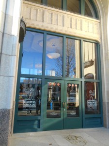 One of the Grove Arcade entrances.