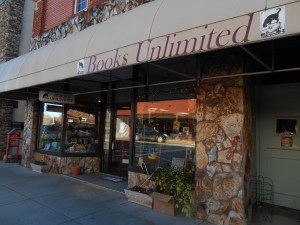 Books Unlimited, 50 E. Main Street, Franklin, NC.