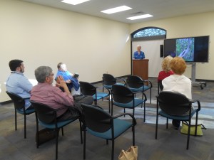 Part of the audience in Kannapolis on May 7, 2015