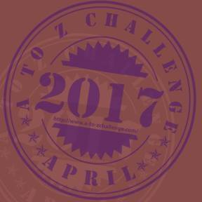 2017 A to Z Challenge Badge