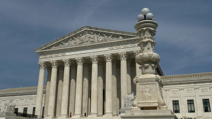 Photo of US Supreme Court Building in Washington, DC