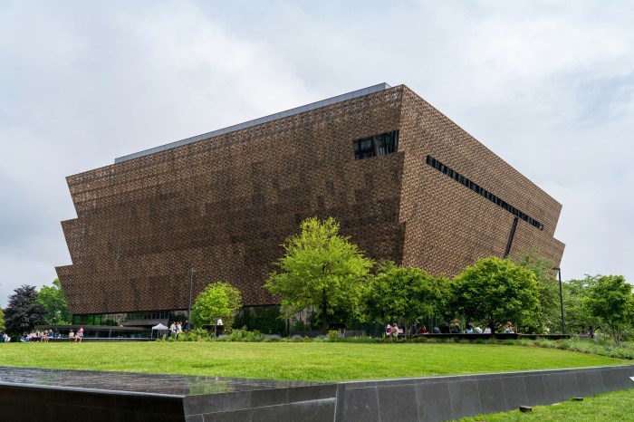 Photo of the National African American Museum in Washington, DC