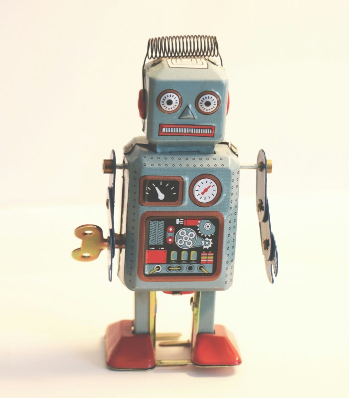 Image of a cartoonish robot.